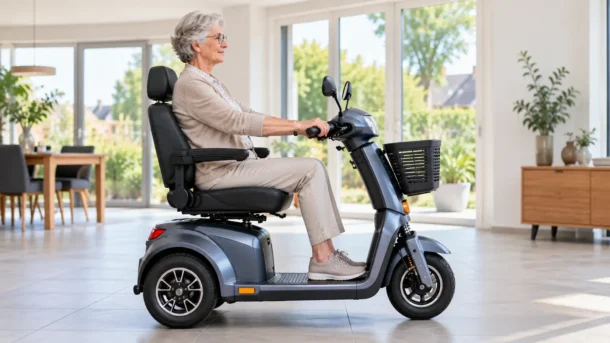 ergonomie driewielscootmobiel
